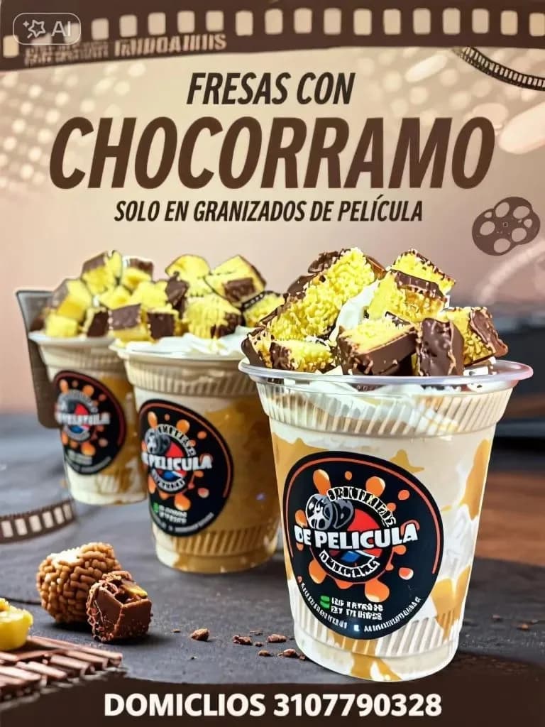 Fresas con chocorramo